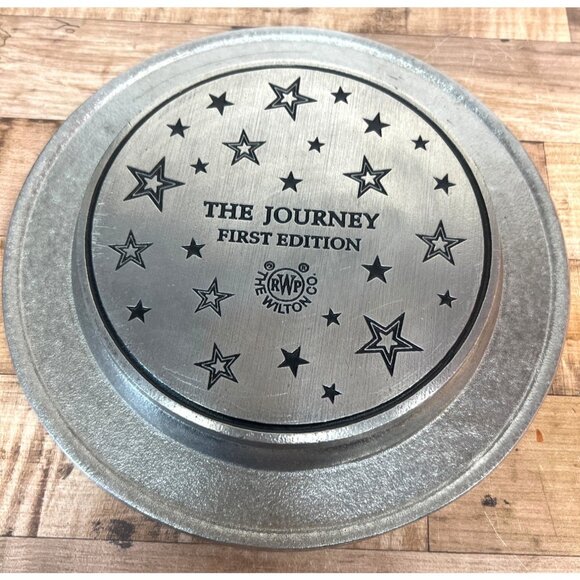 Wilton Armetale The Departure 1993 Limited  Journey Of The Magi Collectors Plate - Picture 5 of 6